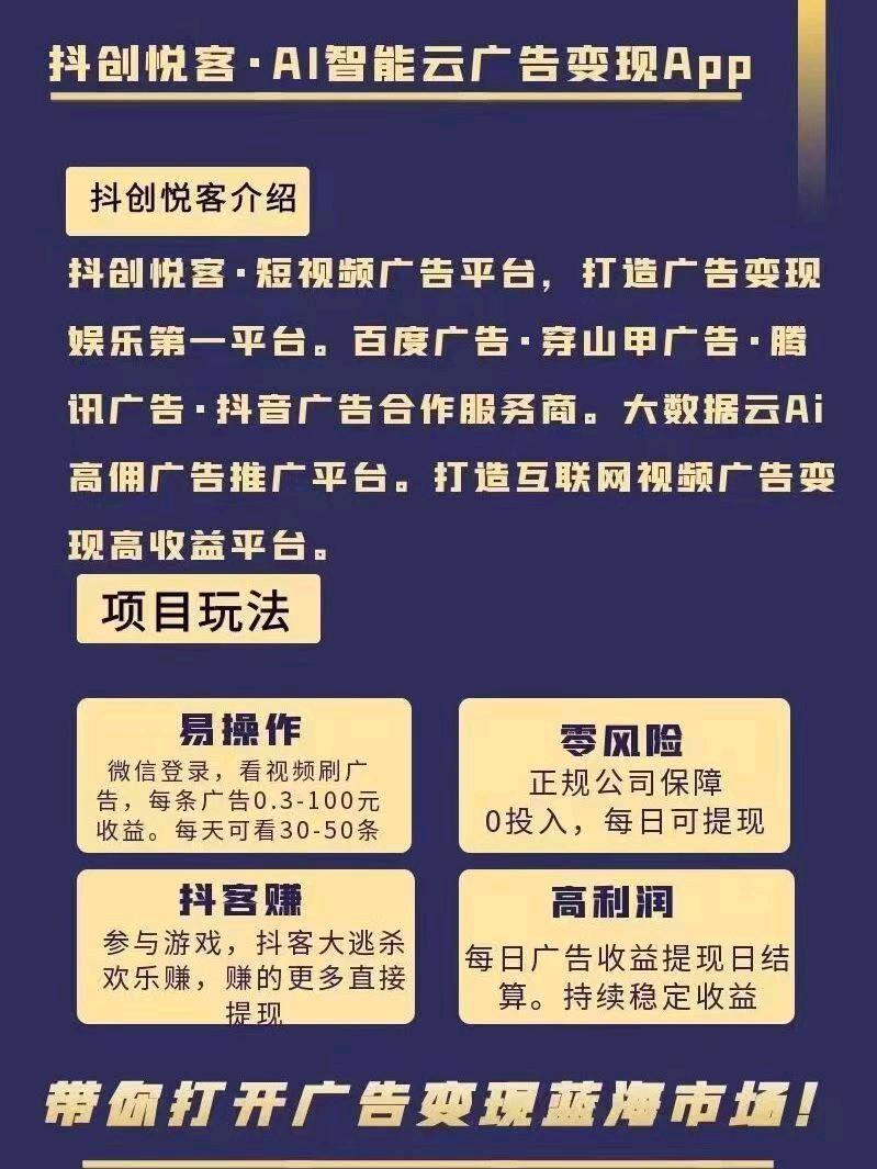 广告联盟实体造血撸广告  对接的抖音穿山甲百度联盟  ,已加防回调,单IP可跑二十台设备